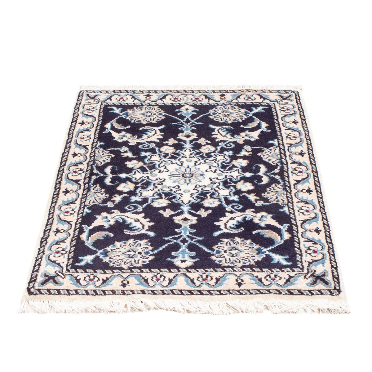 Perser Rug - Nain - Royal - 90 x 60 cm - dark blue