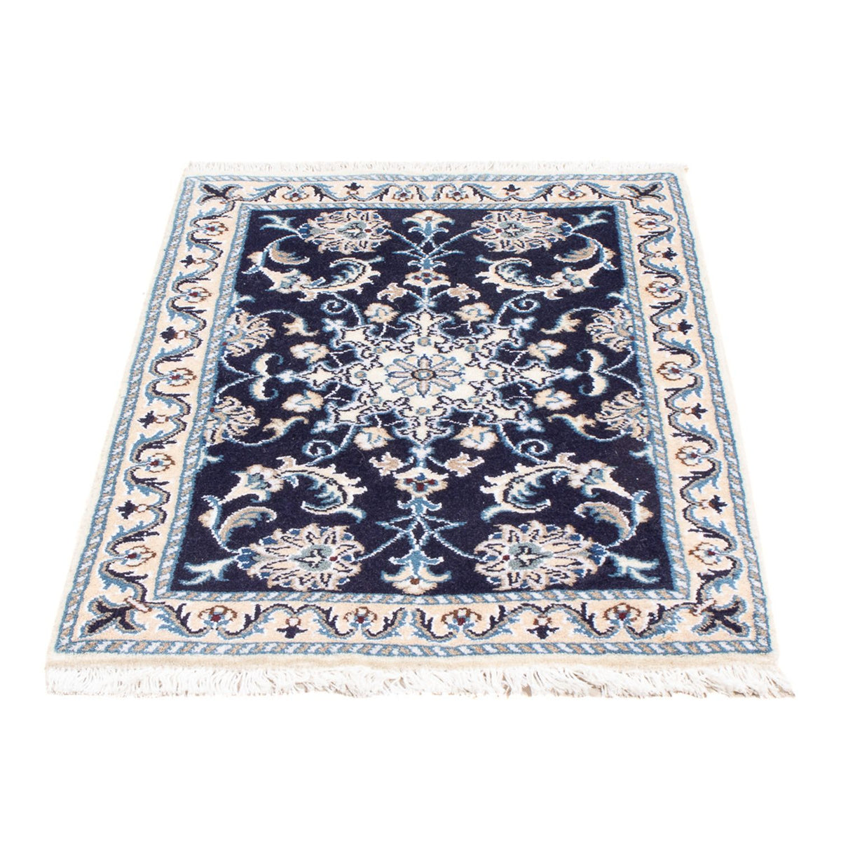 Perser Rug - Nain - Royal - 90 x 60 cm - dark blue