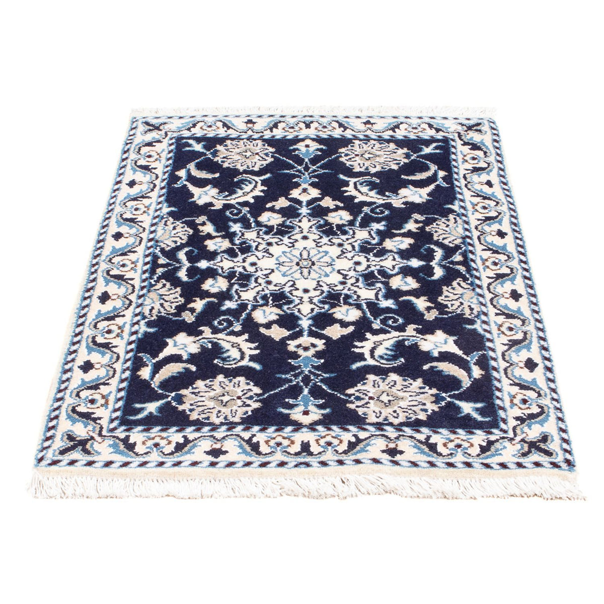 Perser Rug - Nain - Royal - 90 x 60 cm - dark blue
