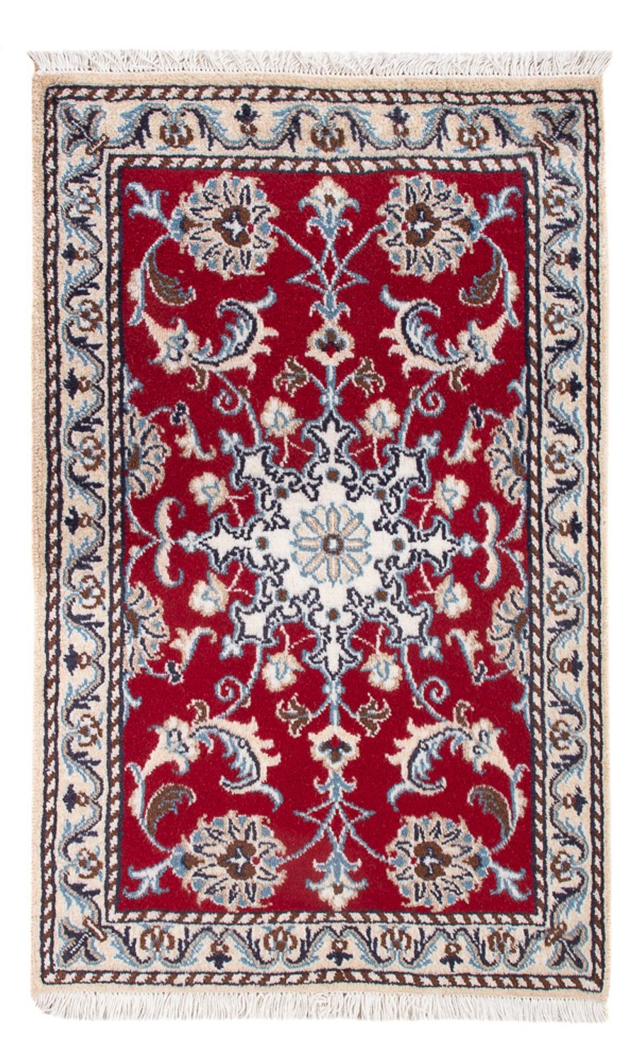 Perser Rug - Nain - Royal - 90 x 60 cm - red