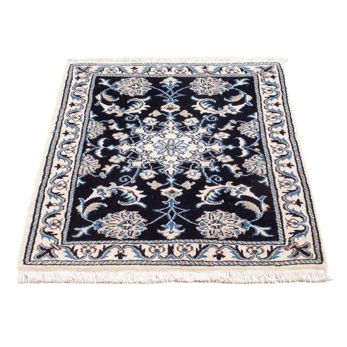 Perser Rug - Nain - Royal - 90 x 60 cm - dark blue