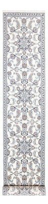 Runner Perser Rug - Nain - 393 x 80 cm - silver