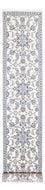 Runner Perser Rug - Nain - 393 x 80 cm - silver