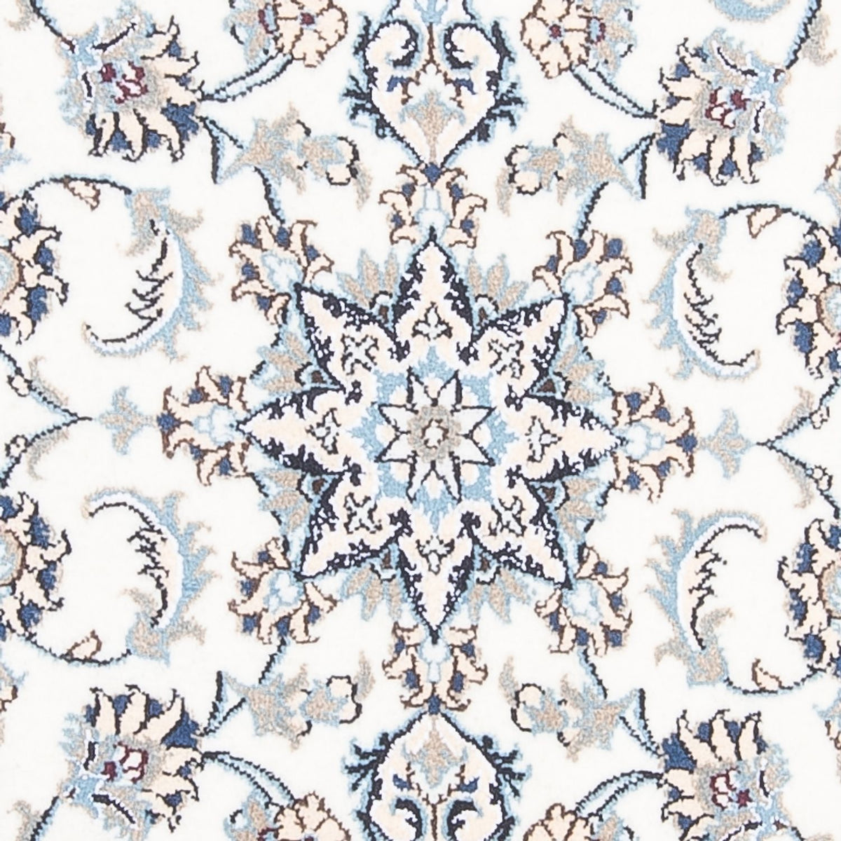 Runner Perser Rug - Nain - 393 x 80 cm - silver