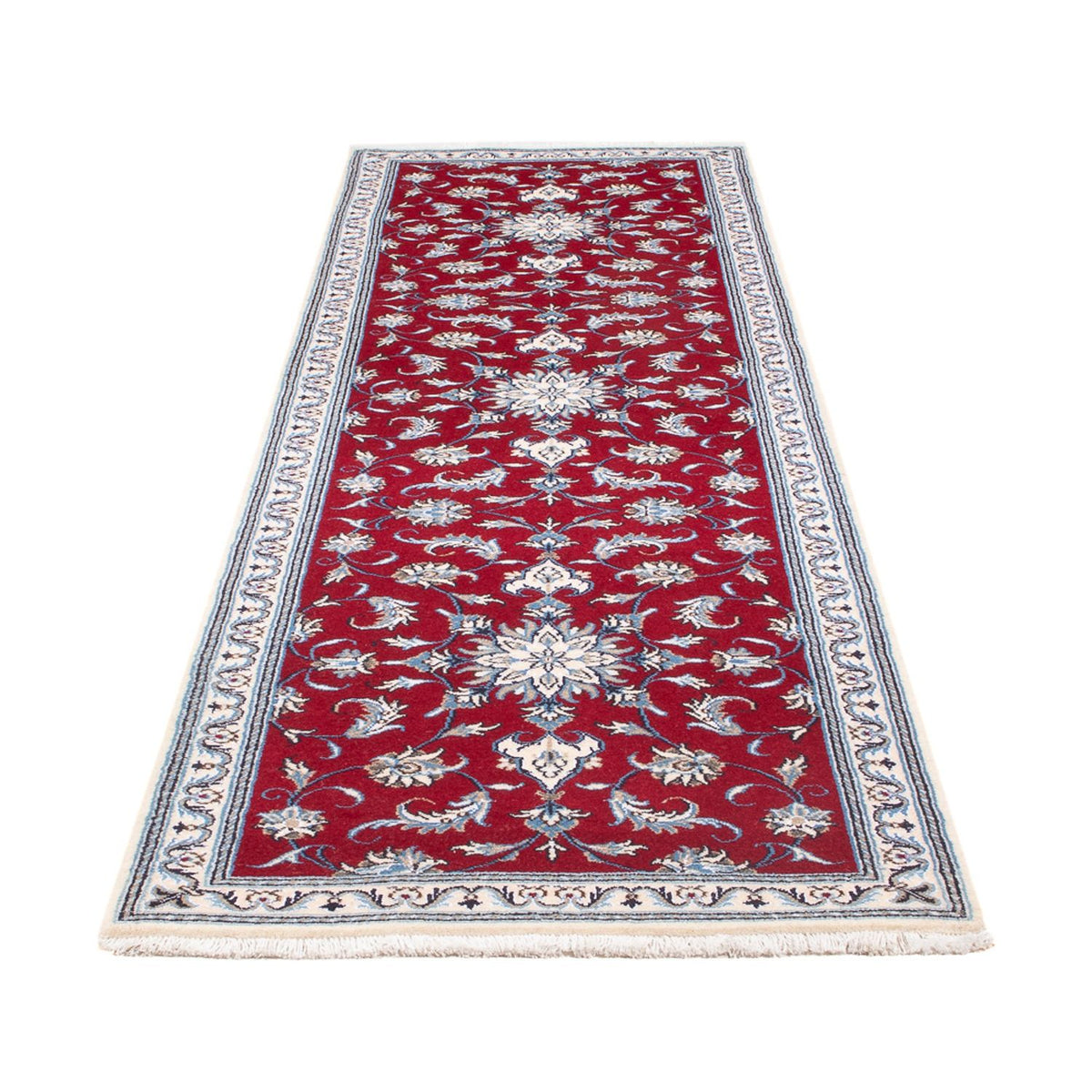 Runner Perser Rug - Nain - 290 x 82 cm - red