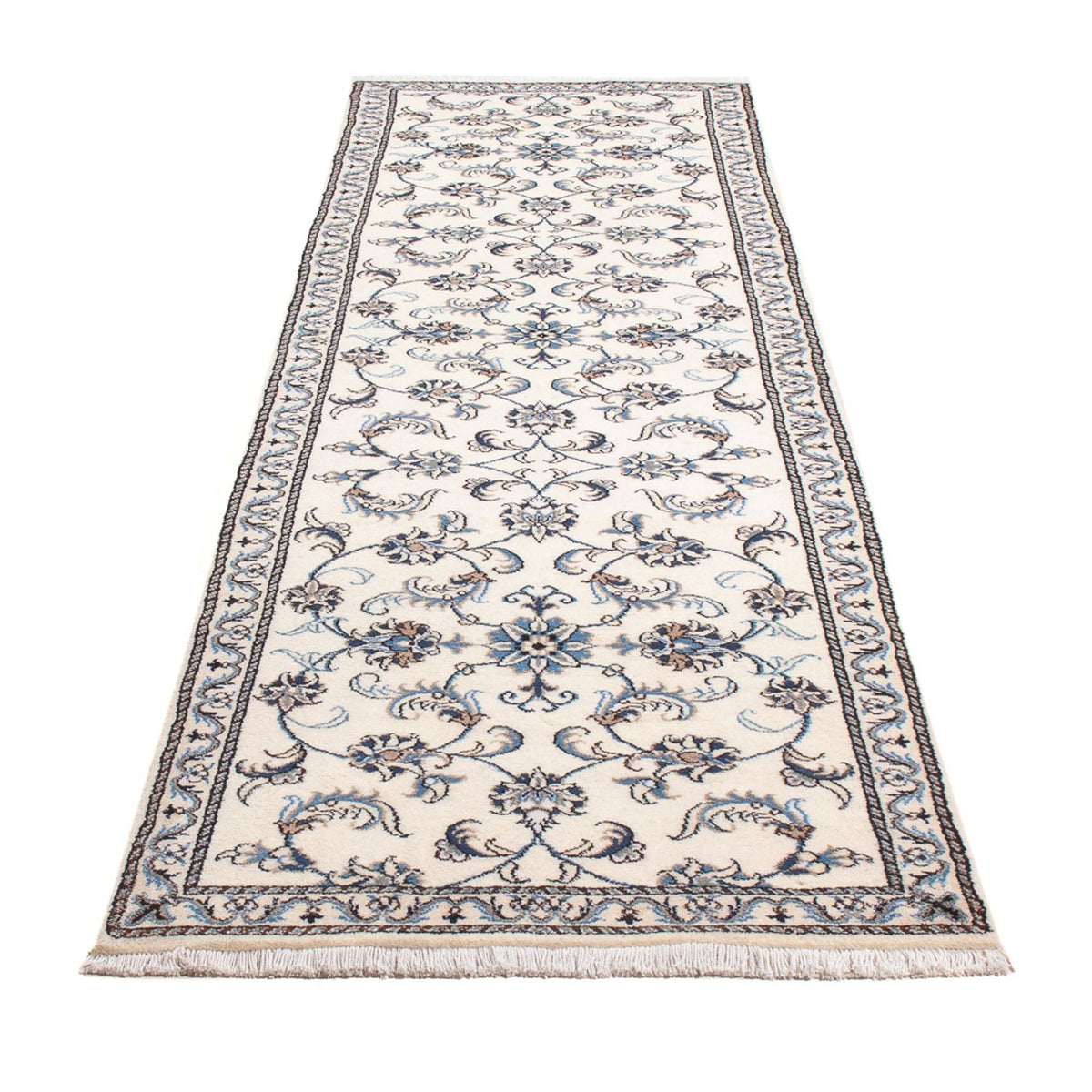Runner Perser Rug - Nain - 288 x 78 cm - silver