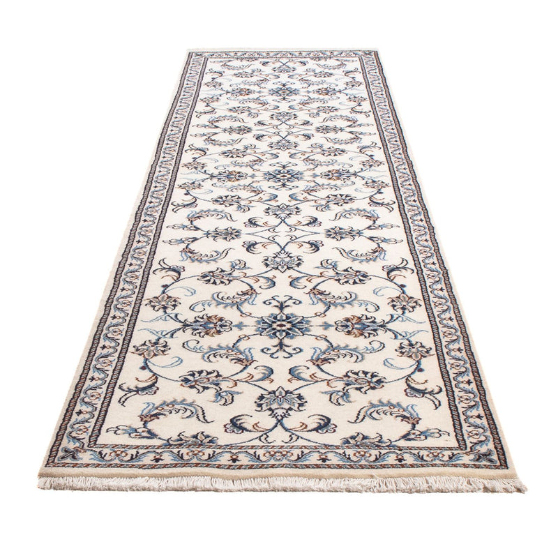 Runner Perser Rug - Nain - 295 x 82 cm - silver