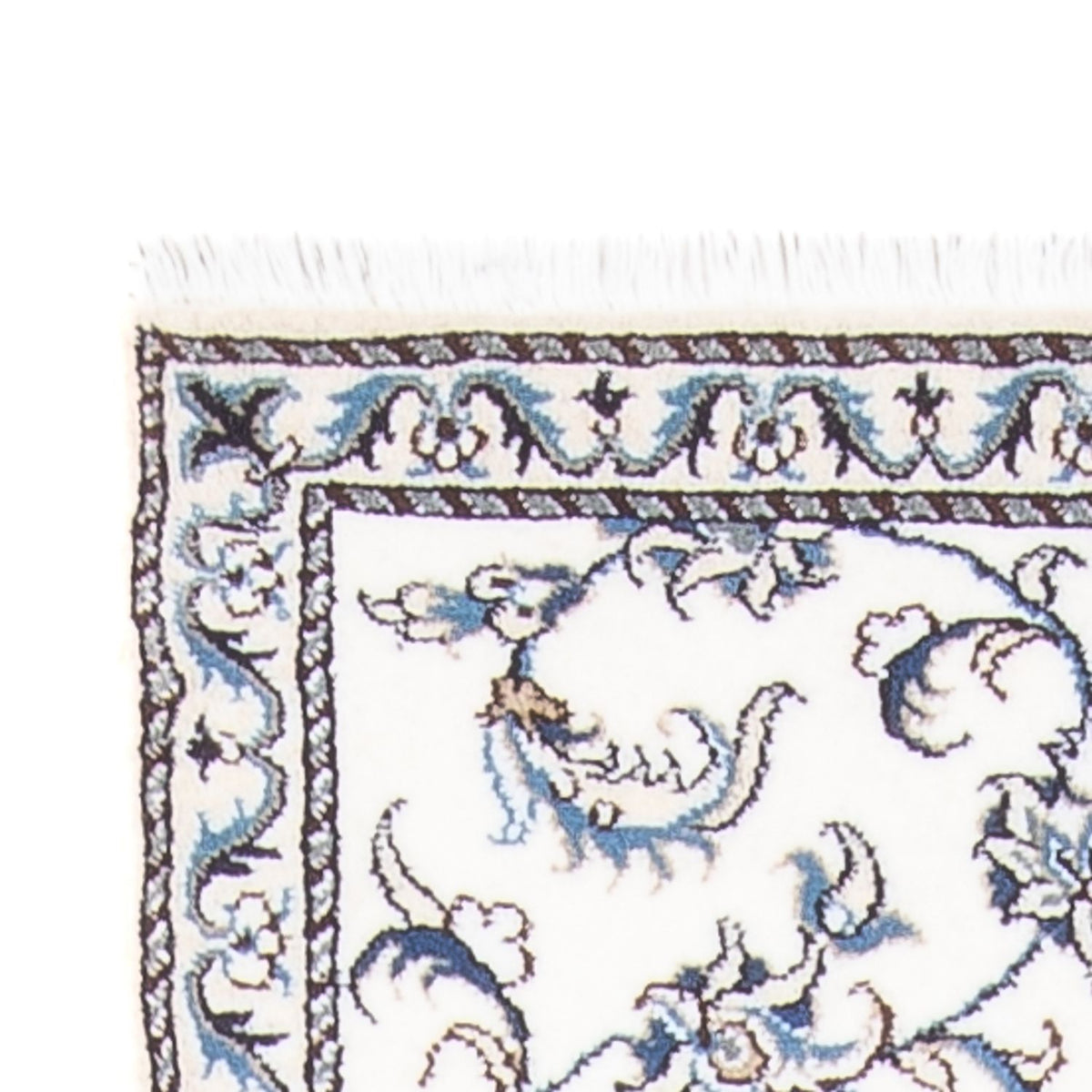 Runner Perser Rug - Nain - 292 x 76 cm - silver