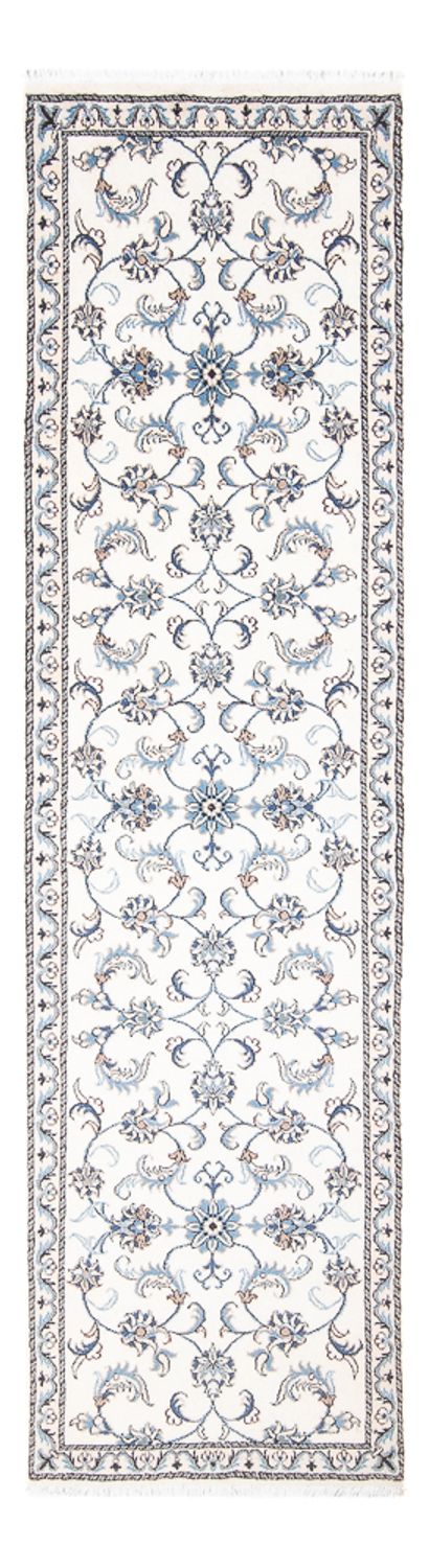 Runner Perser Rug - Nain - 286 x 77 cm - silver