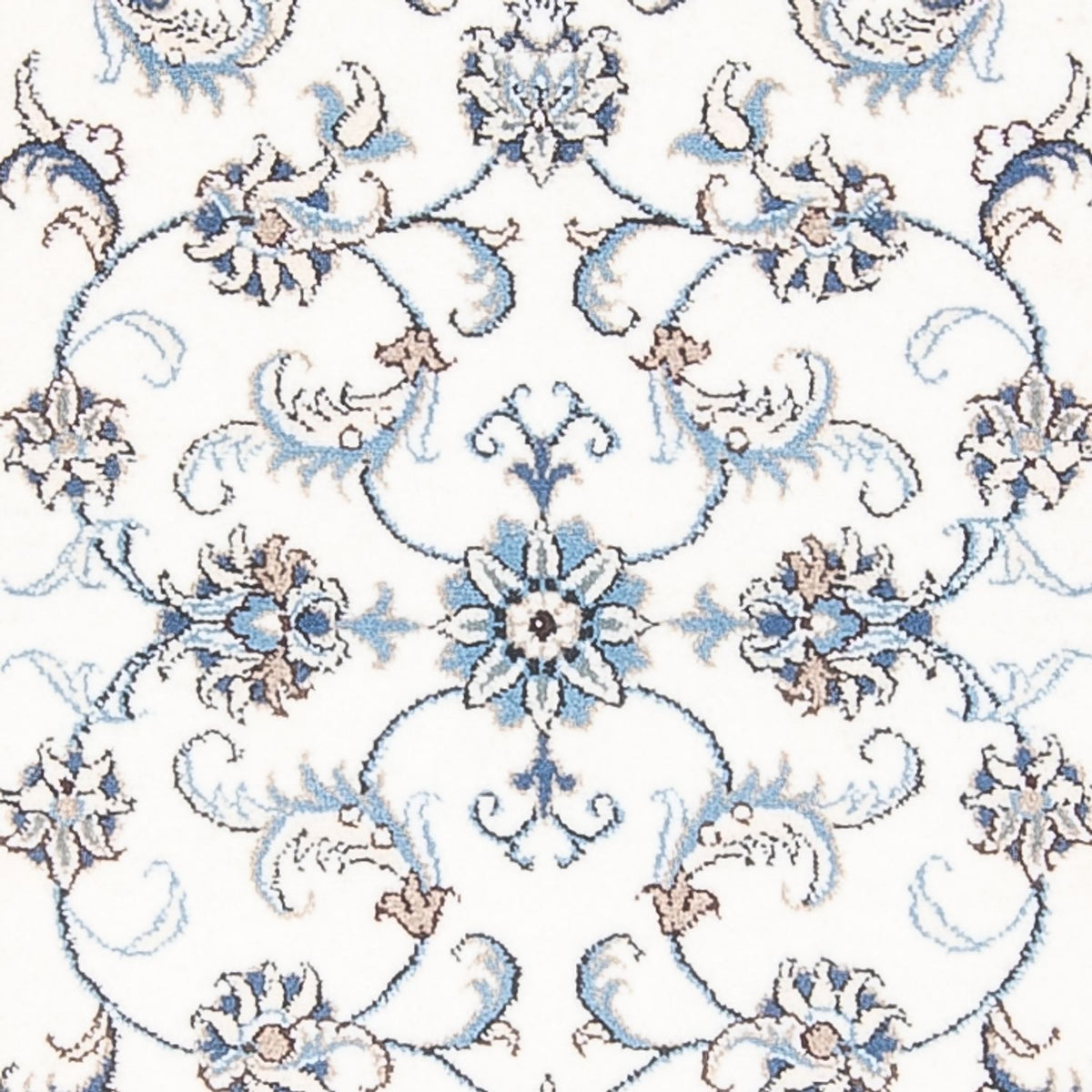 Runner Perser Rug - Nain - 286 x 77 cm - silver