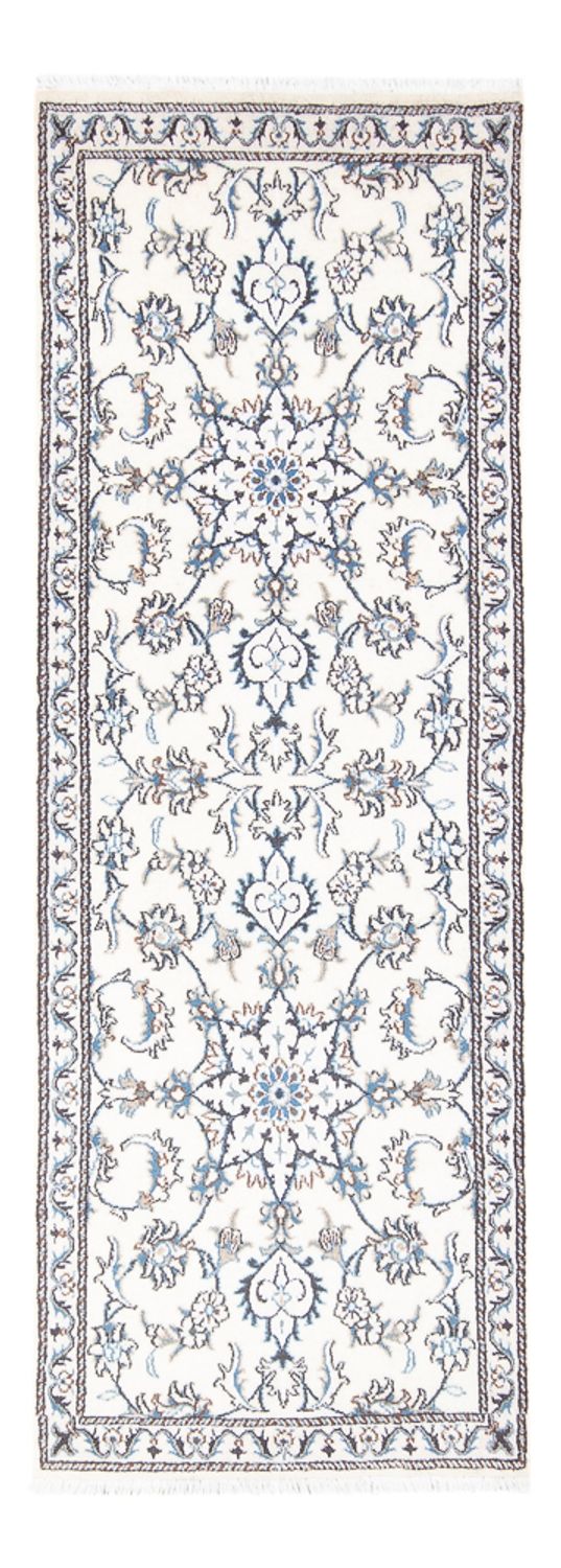 Runner Perser Rug - Nain - 215 x 77 cm - silver
