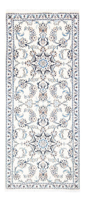 Runner Perser Rug - Nain - 194 x 80 cm - silver