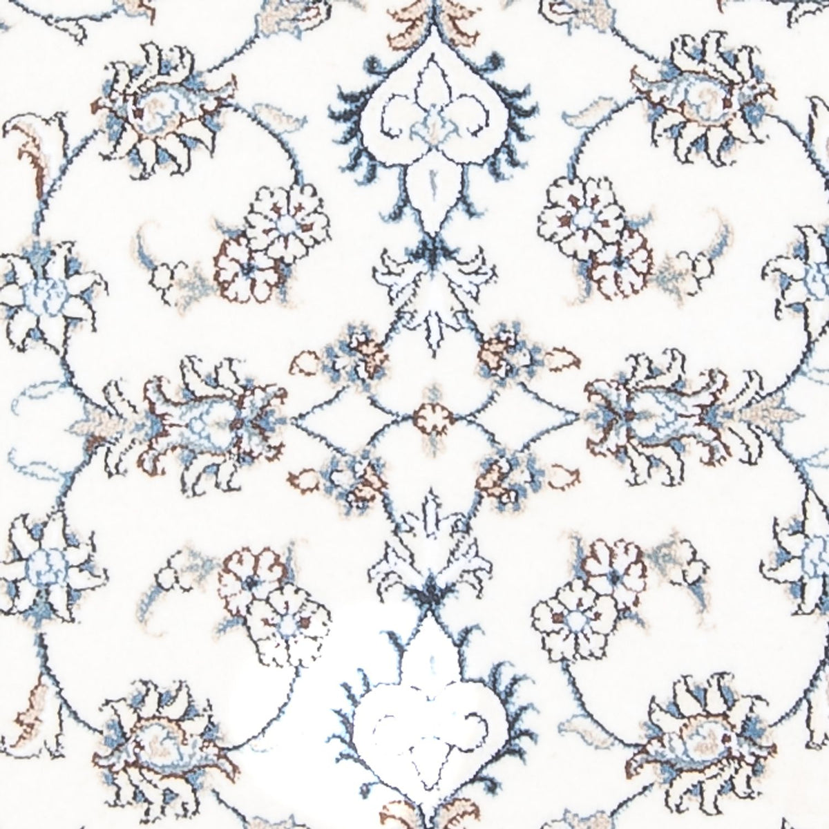 Runner Perser Rug - Nain - 196 x 77 cm - silver