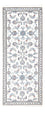 Runner Perser Rug - Nain - 197 x 78 cm - silver