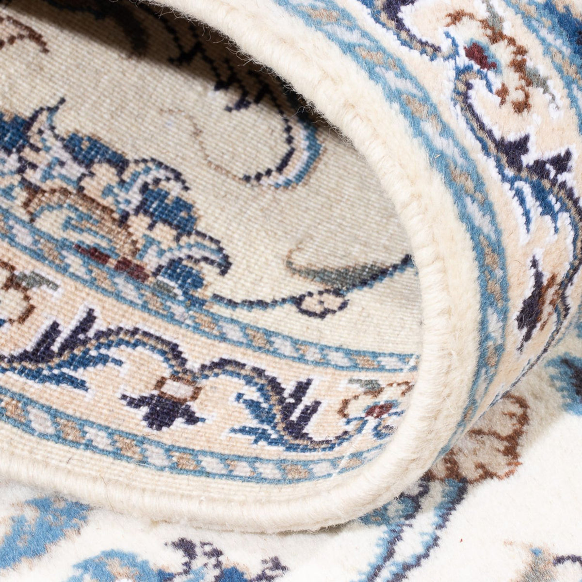 Runner Perser Rug - Nain - 204 x 78 cm - silver