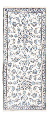 Runner Perser Rug - Nain - 198 x 78 cm - silver