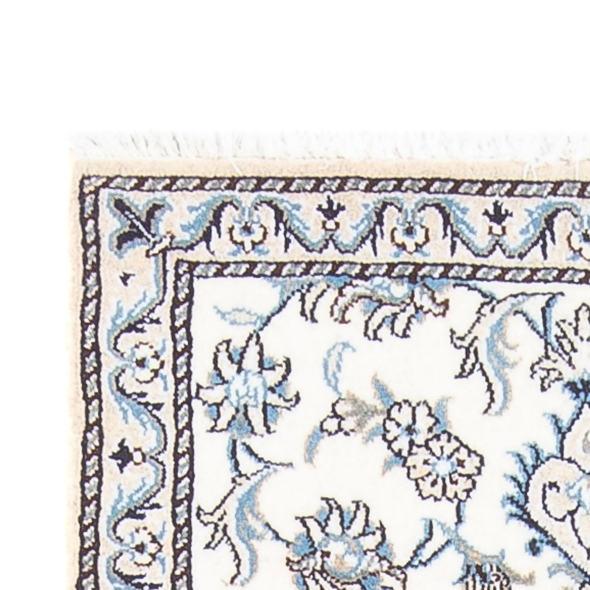 Runner Perser Rug - Nain - 198 x 78 cm - silver