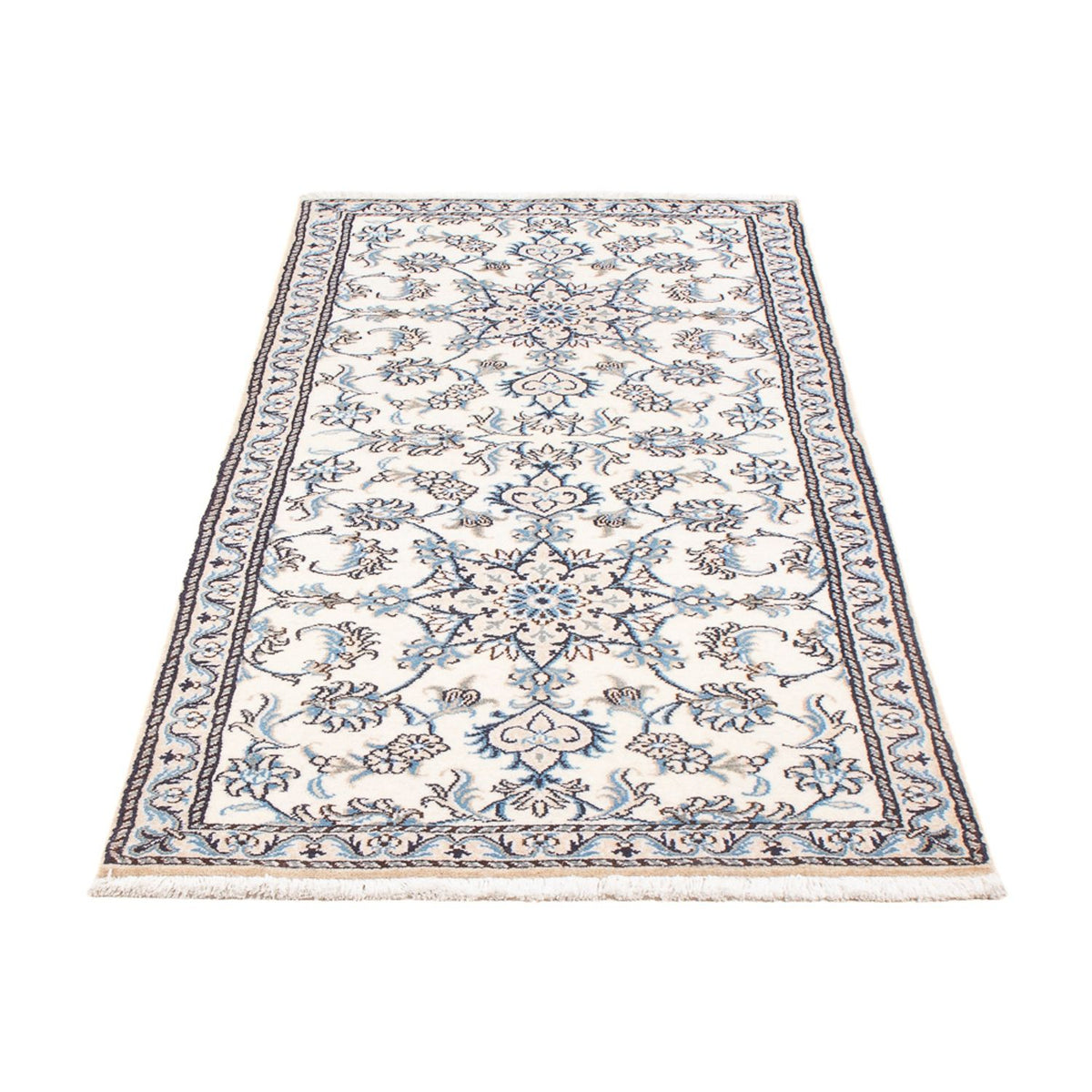 Runner Perser Rug - Nain - 198 x 78 cm - silver