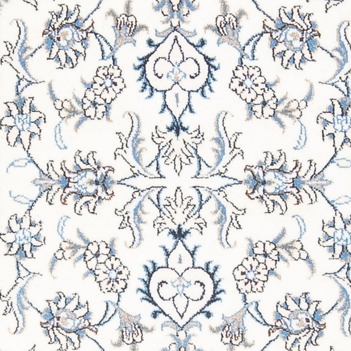 Runner Perser Rug - Nain - 200 x 77 cm - silver