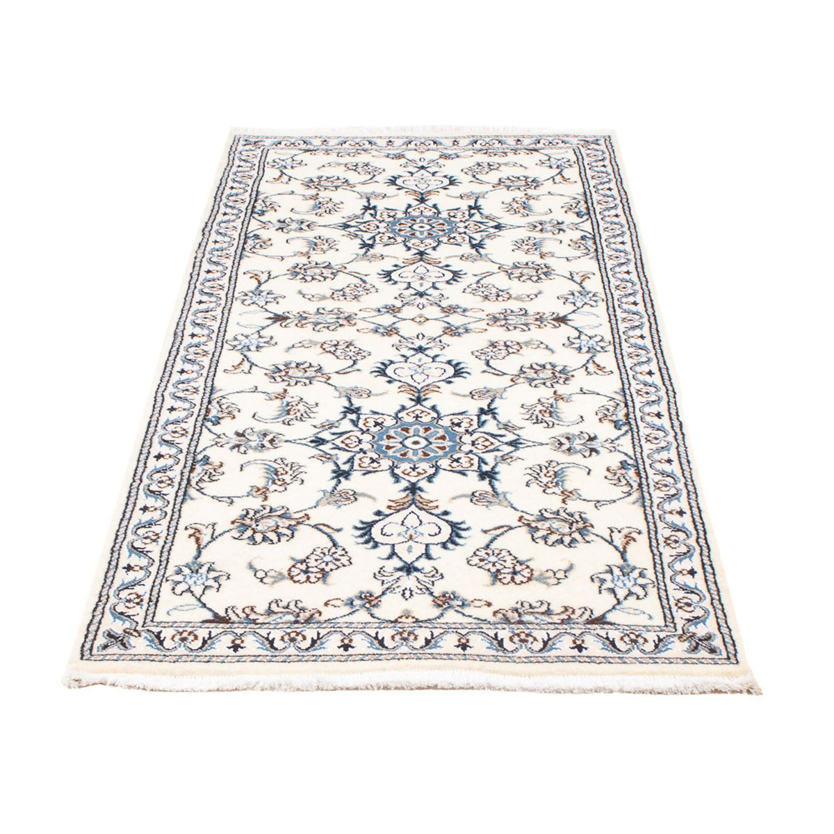 Runner Perser Rug - Nain - 197 x 76 cm - silver