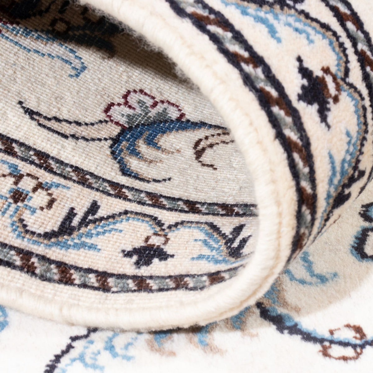 Runner Perser Rug - Nain - 202 x 78 cm - silver