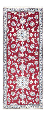 Runner Perser Rug - Nain - 196 x 76 cm - red