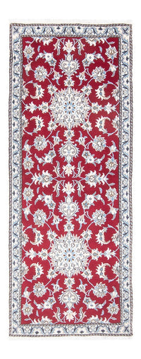 Runner Perser Rug - Nain - 196 x 76 cm - red
