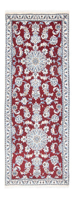 Runner Perser Rug - Nain - 206 x 76 cm - red