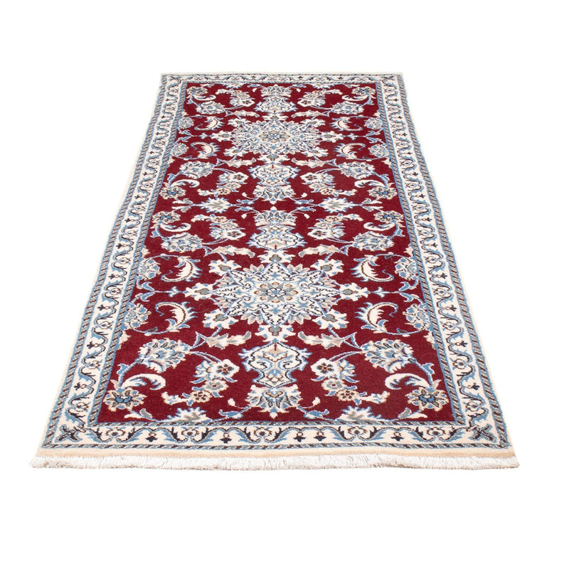 Runner Perser Rug - Nain - 206 x 76 cm - red