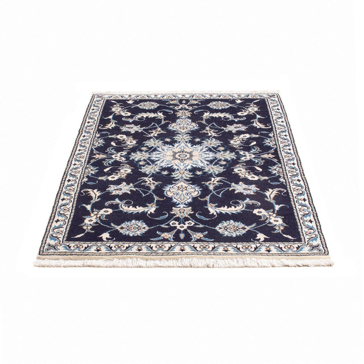 Perser Rug - Nain - 140 x 90 cm - dark blue