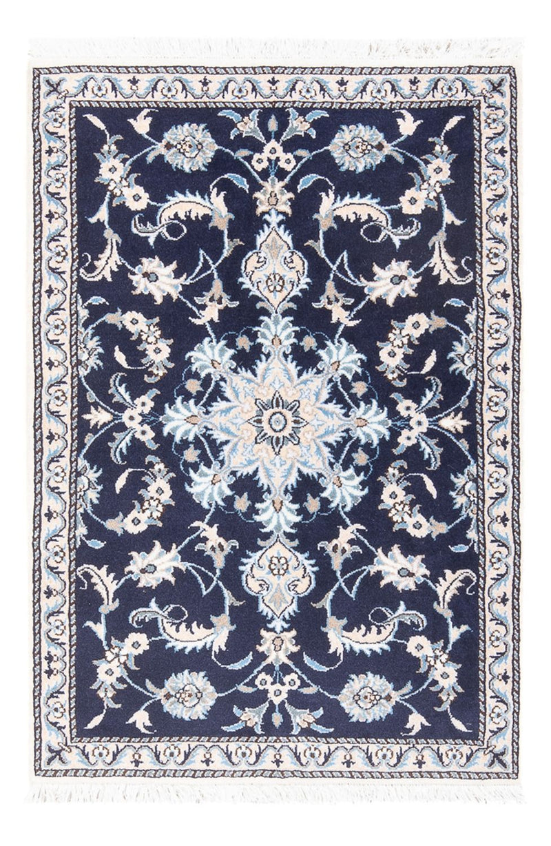 Perser Rug - Nain - 140 x 90 cm - dark blue