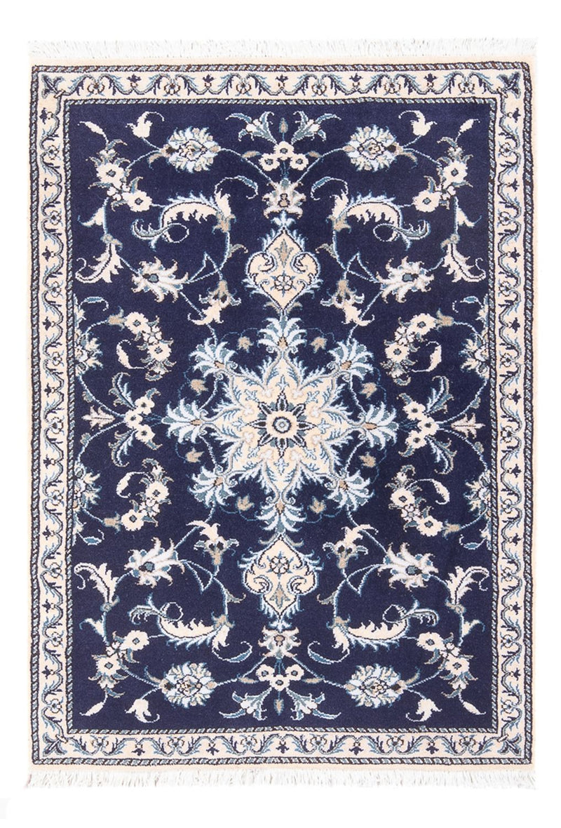 Perser Rug - Nain - 140 x 90 cm - dark blue