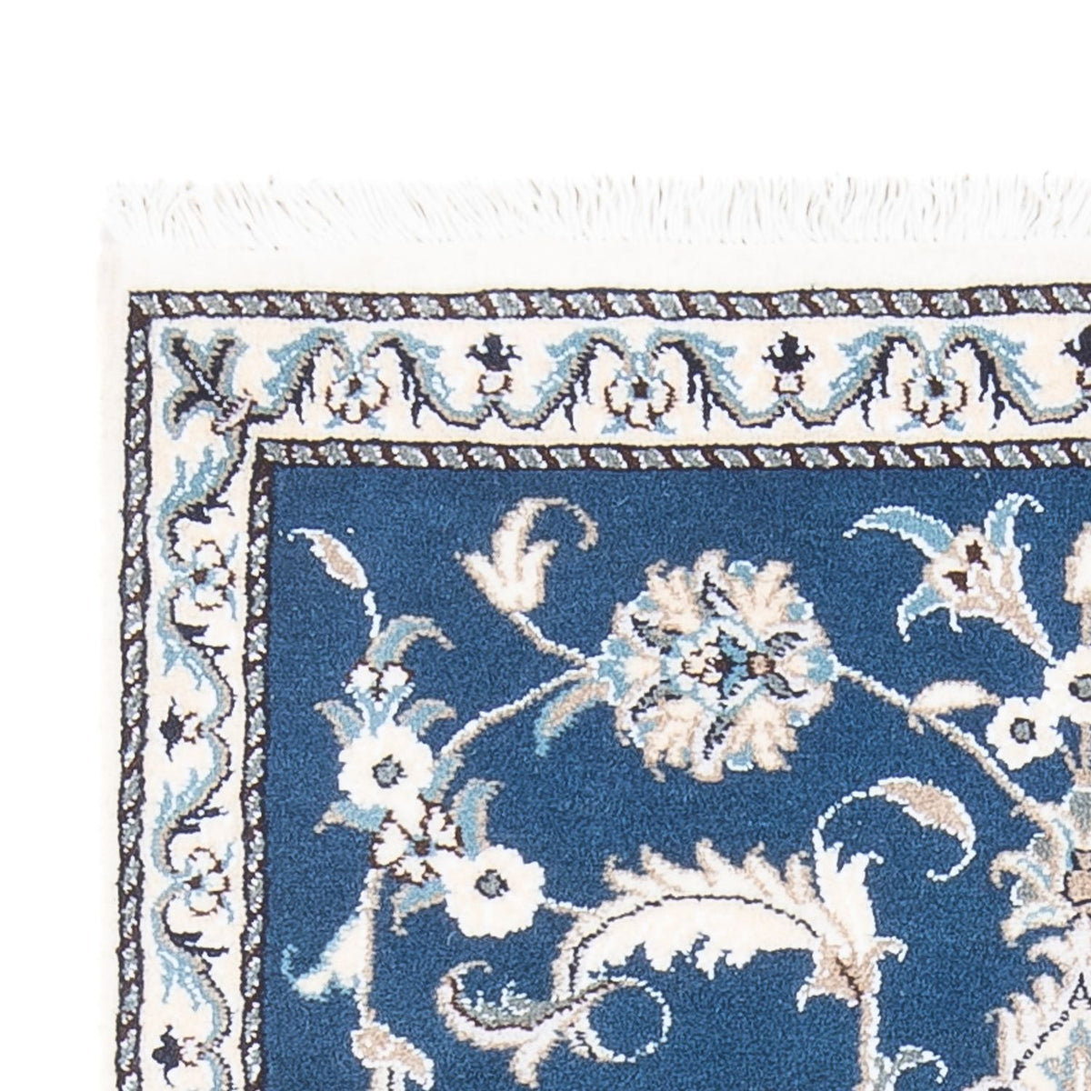 Perser Rug - Nain - 140 x 90 cm - blue