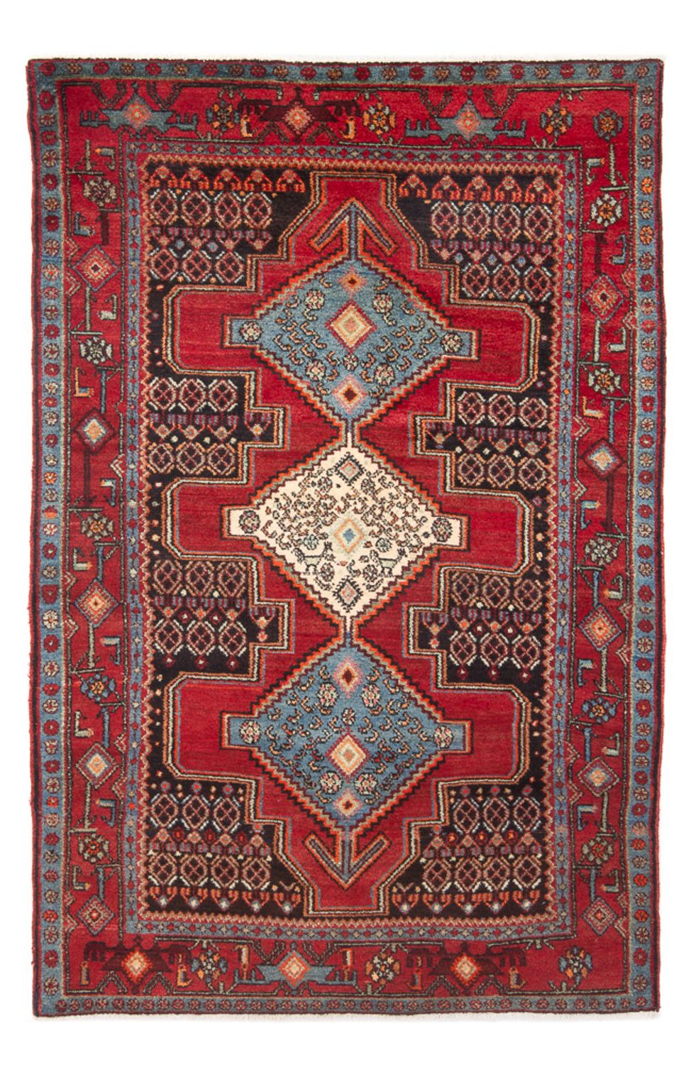 Perser Rug - Classic - 200 x 128 cm - red