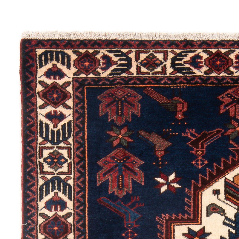 Perser Rug - Nomadic - 205 x 128 cm - dark blue