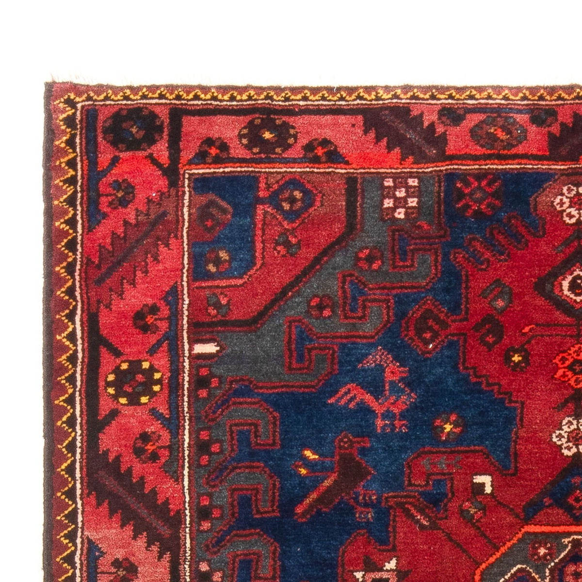 Perser Rug - Nomadic - 196 x 136 cm - blue