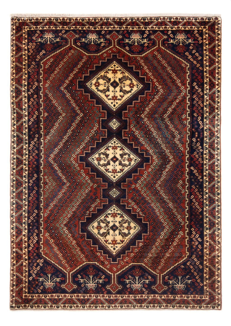 Perser Rug - Nomadic - 208 x 142 cm - red