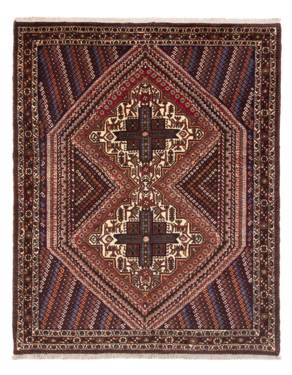 Perser Rug - Nomadic - 180 x 138 cm - red