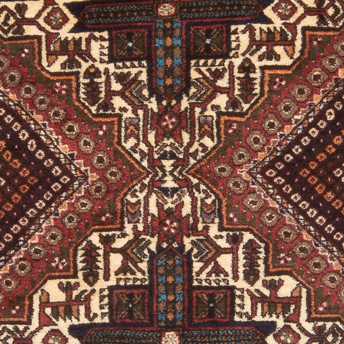 Perser Rug - Nomadic - 180 x 138 cm - red