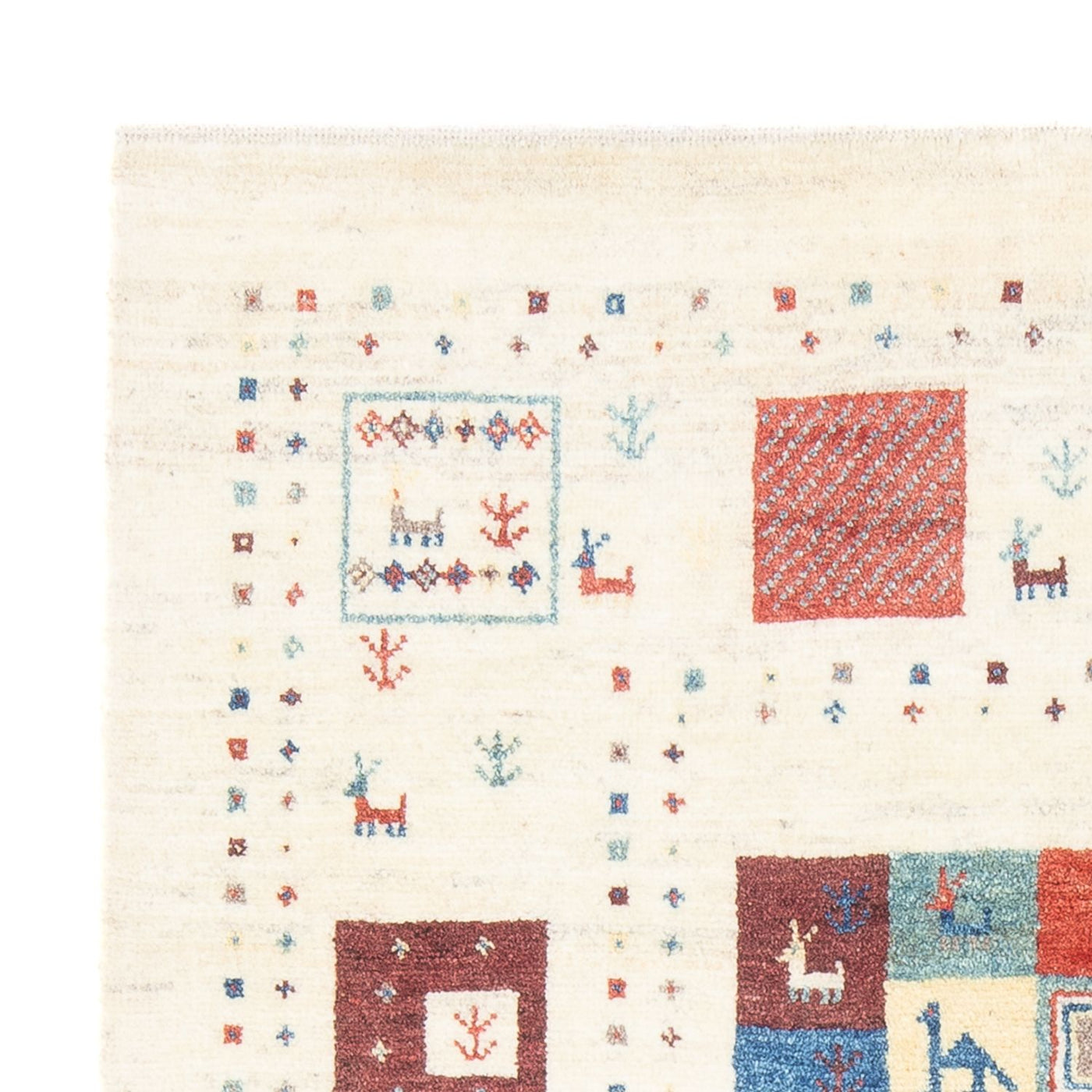 Persian Gabbeh Rug 170x120cm - Perserteppich Wollteppich