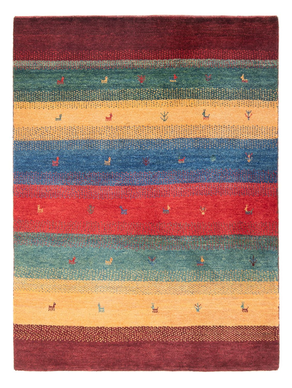 Gabbeh Rug - Perser - 160 x 120 cm - multicolored