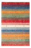 Persian Gabbeh Rug 120x180cm - Perserteppich Wollteppich - Rectangle / Multicolored / 120 x 180 cm Rectangle