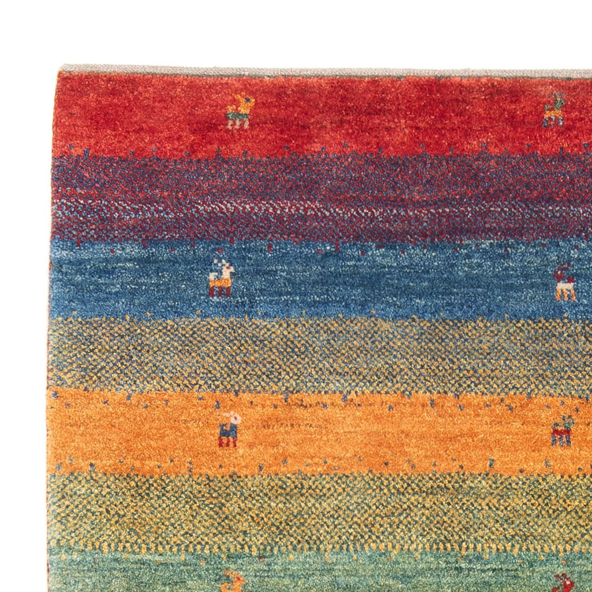 Persian Gabbeh Rug 120x180cm - Perserteppich Wollteppich