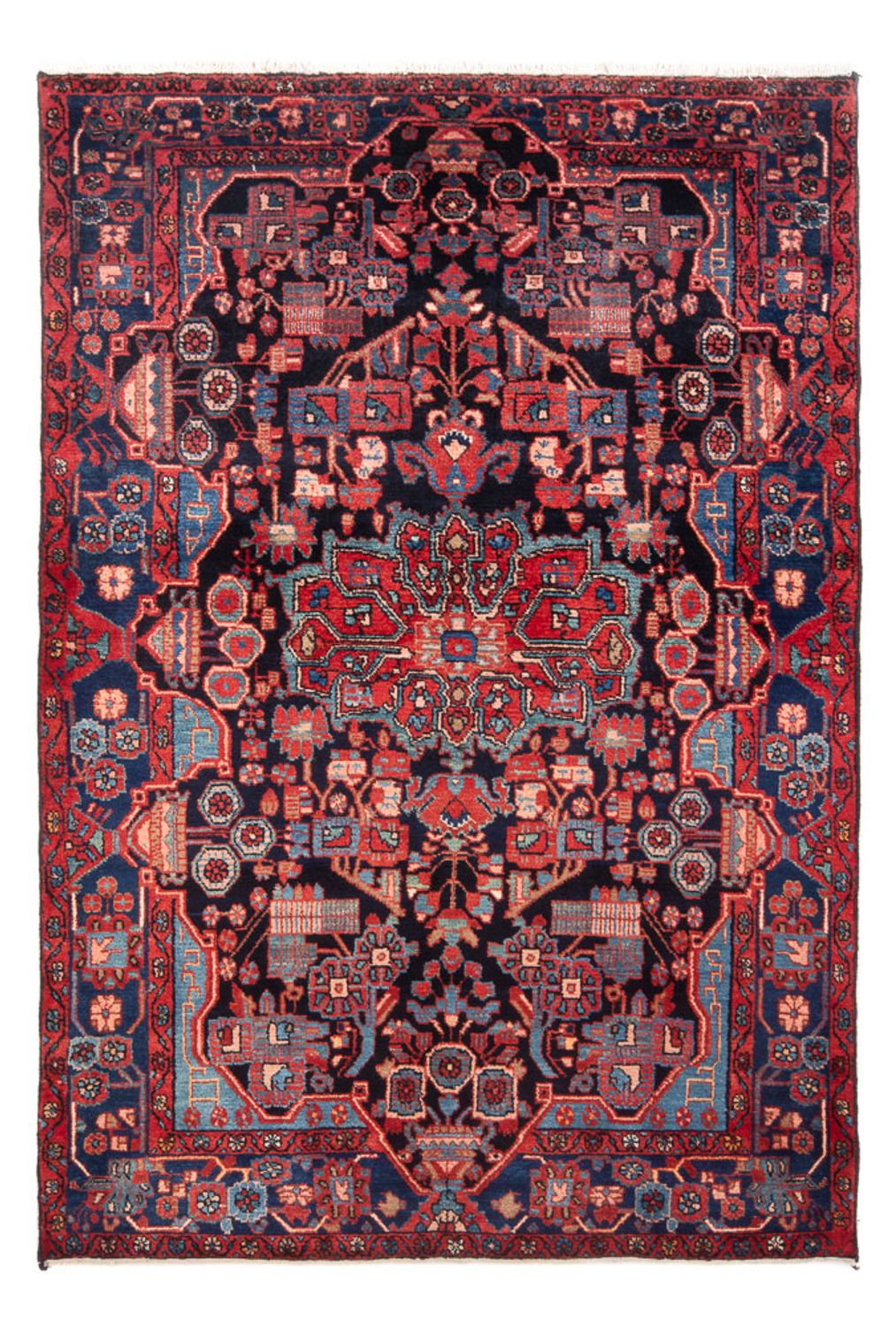 Perser Rug - Nomadic - 214 x 147 cm - dark blue