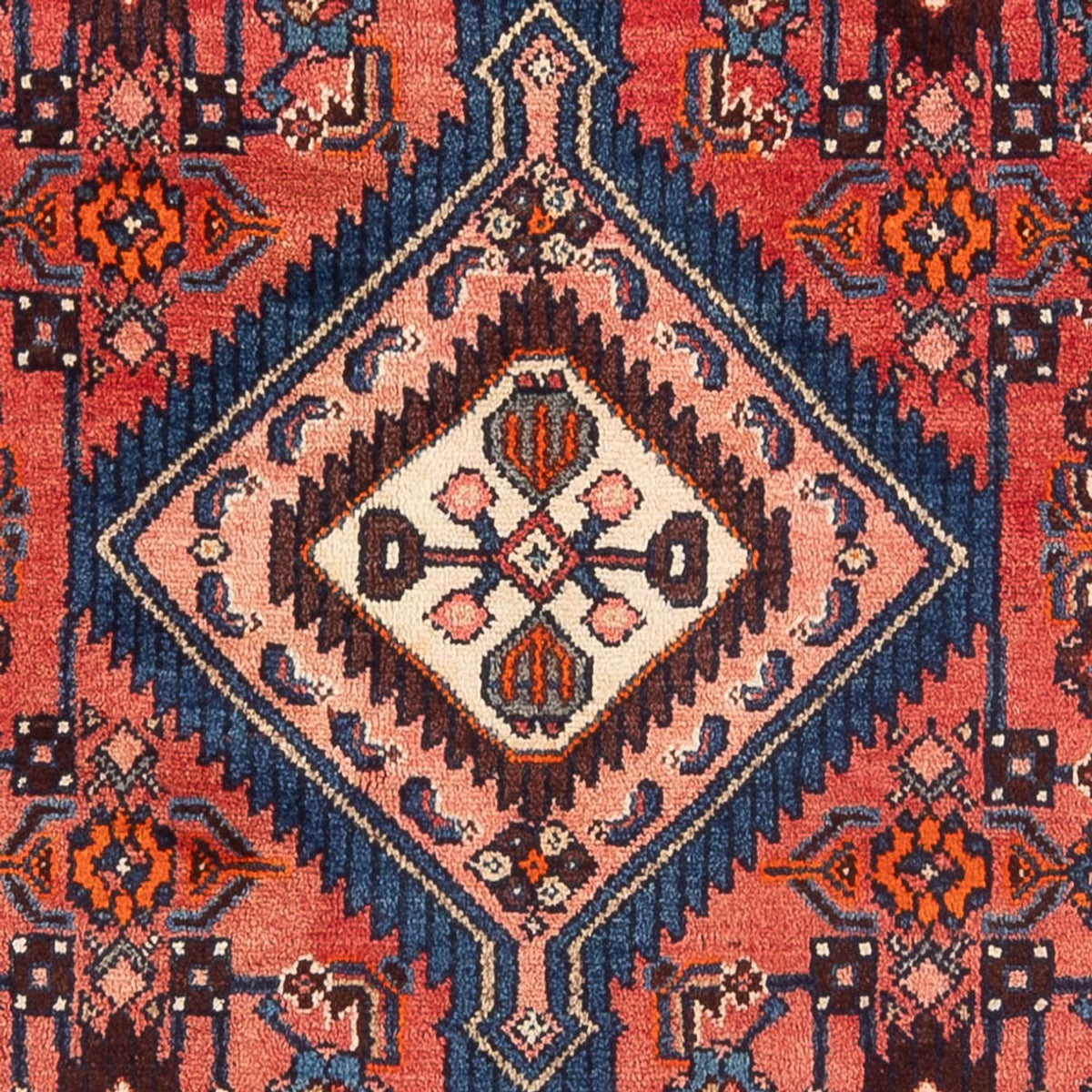 Perser Rug - Nomadic - 205 x 130 cm - red