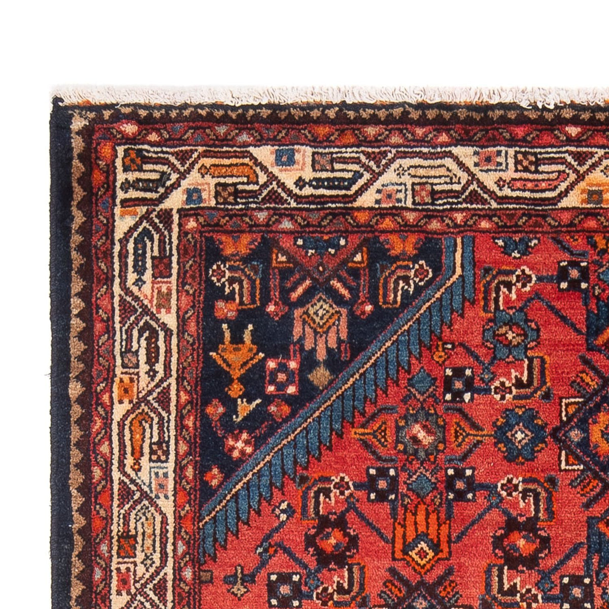 Perser Rug - Nomadic - 205 x 130 cm - red