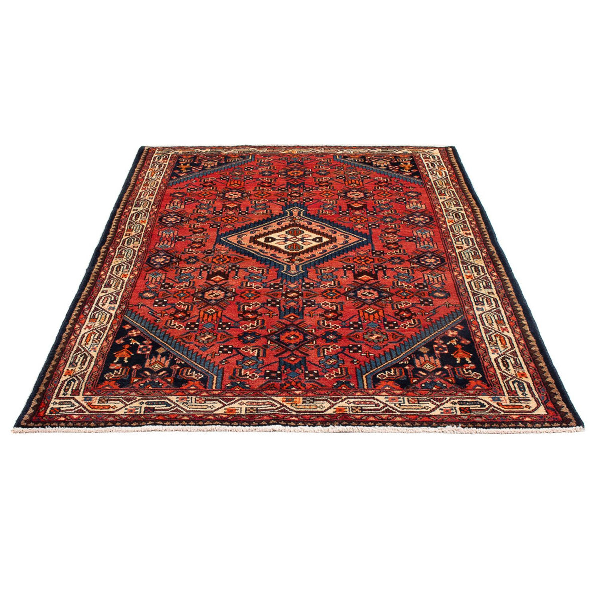 Perser Rug - Nomadic - 205 x 130 cm - red