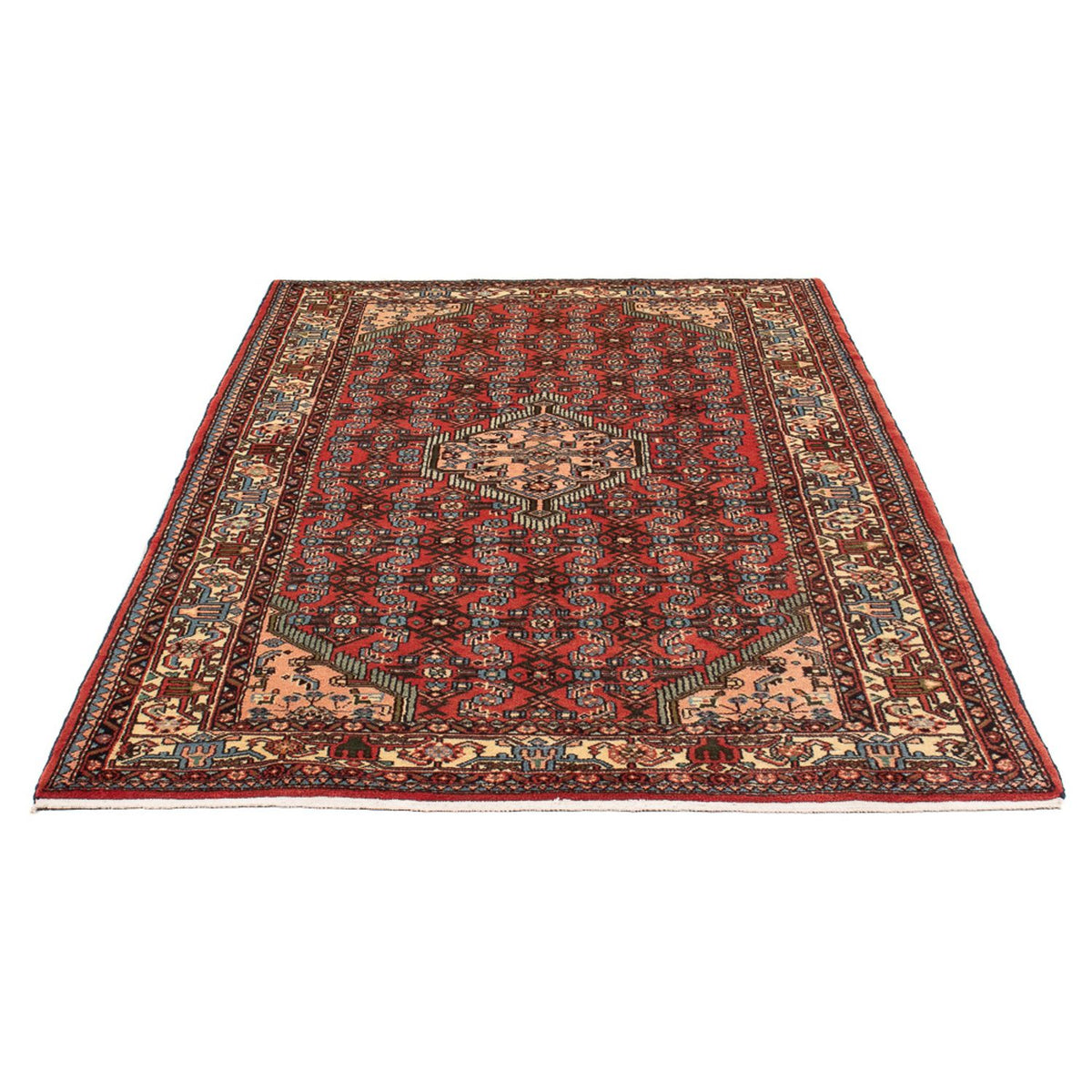 Perser Rug - Nomadic - 207 x 132 cm - red