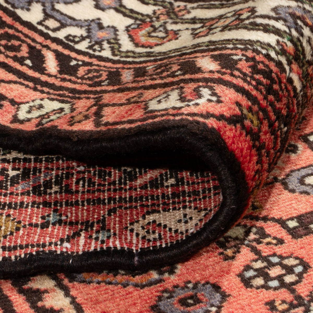 Perser Rug - Nomadic - 196 x 144 cm - red