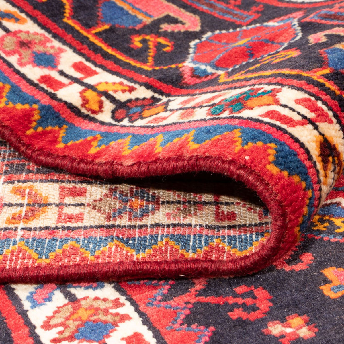 Perser Rug - Nomadic - 230 x 136 cm - dark blue